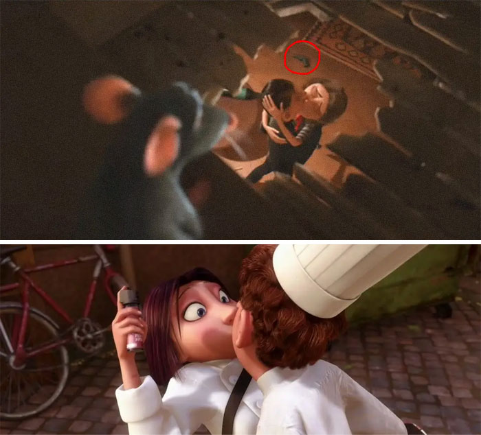 ratatouille hidden details pixar 5fc5f85995008  700 - Os impecáveis detalhes da Pixar: Todos os ''easter eggs'' de Rattatouille