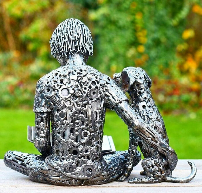Amerikalı Sanatçı Geri Dönüştürülmüş Malzemeyi Hayata Döndürüyor, İşte İnanılmaz Heykellerinden 30'u