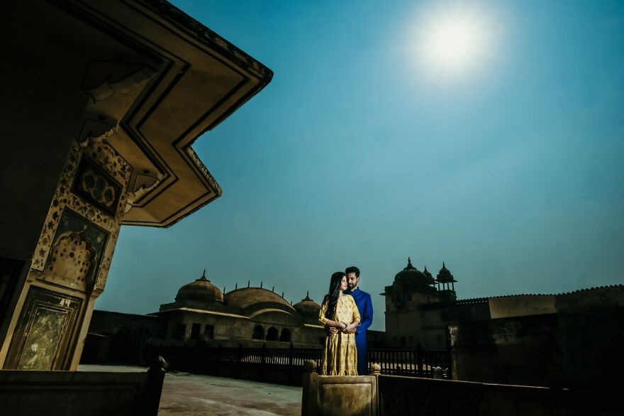 I Shoot A Pre-Wedding In Jaipur.