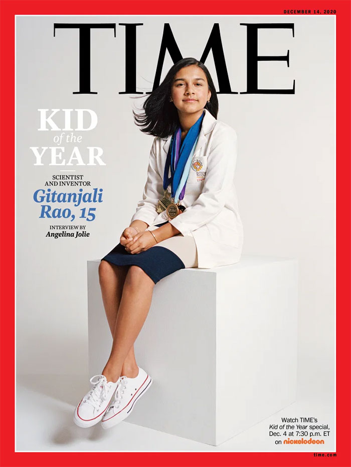 15-Year-Old Inventor Takes The Title Of TIME's First-Ever "Kid Of The Year"