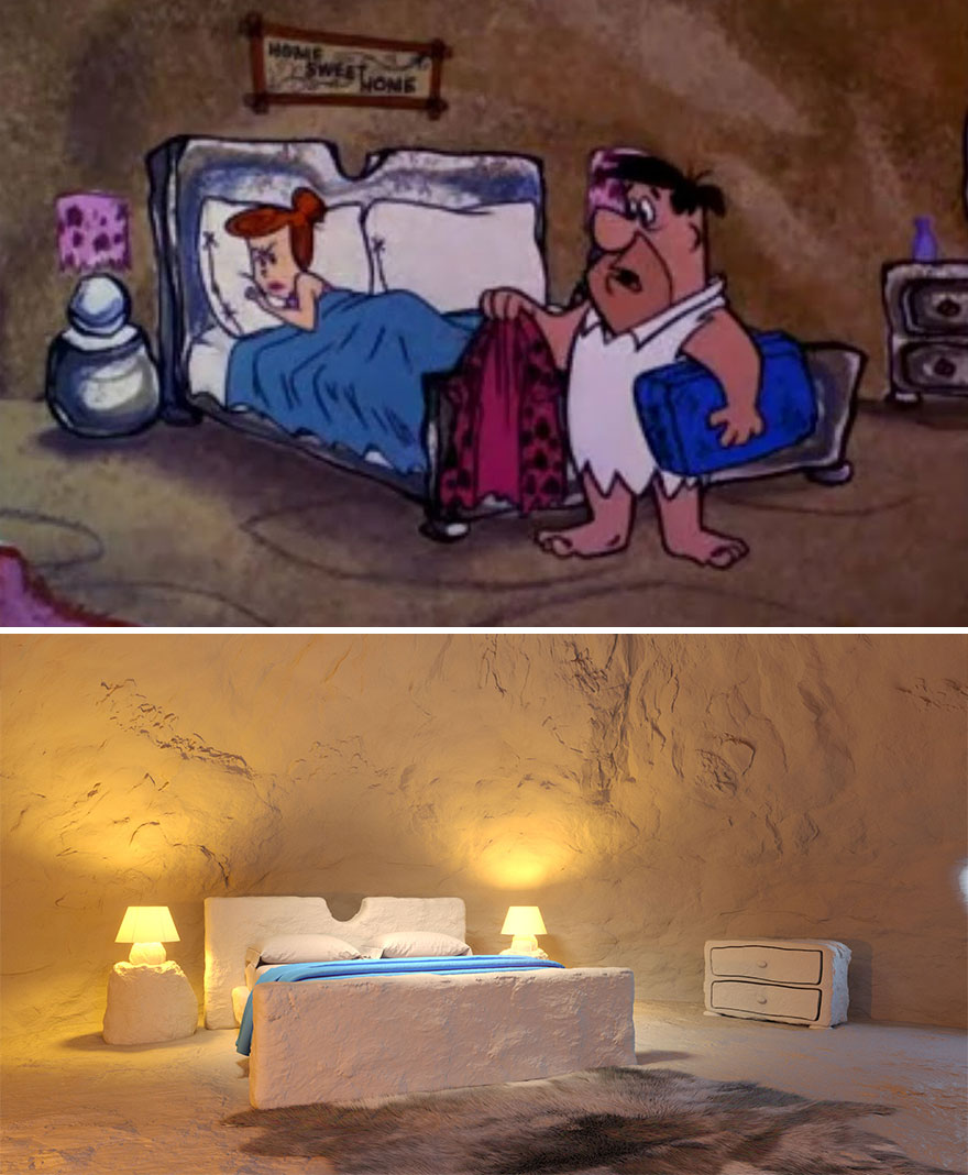 Fred And Wilma’s Bedroom, The Flintstones