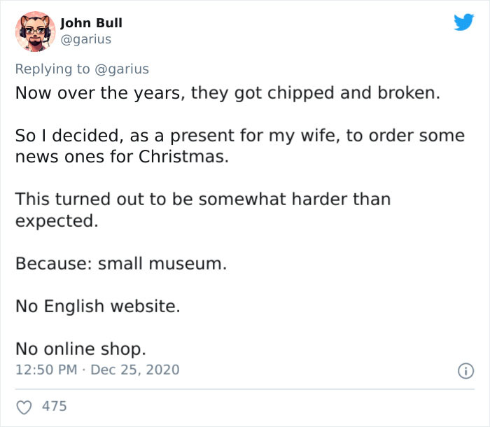 Guy Can’t Replace Wife’s Exclusive Broken Glassware Bought Abroad, Good Samaritans On Twitter Make It Happen