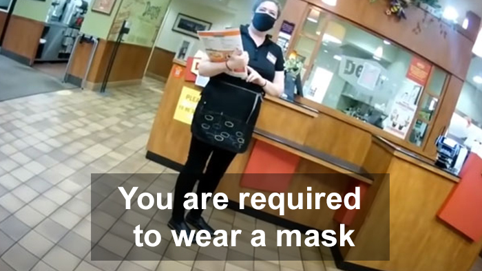 Anti-Maskers Claim “Religious Exemption” At Denny's, Make The Waitress Quit Her Job On The Spot