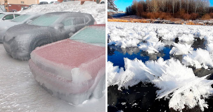 30 Of The Strangest Weather Occurrences In Russia Shared By This Twitter Account