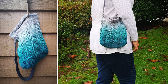 My Sister Likes Bags, So I Crocheted This For Her Christmas Present