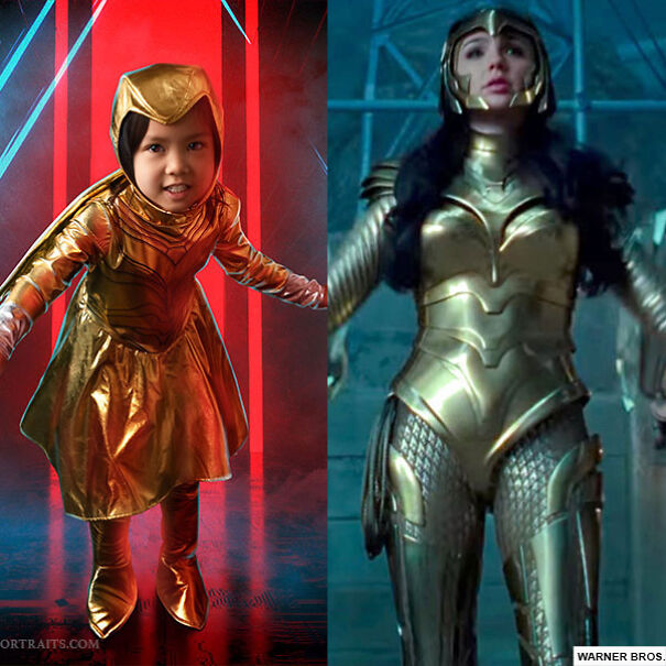 Remember This Viral Wonder Woman Baby? Well She's Back For The Sequel Ww84 And Cuter Than Ever!