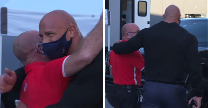 The Rock Gifts A $30k Truck To The Man Who Took Him In As A Homeless Teen And "Changed His Life’s Trajectory”