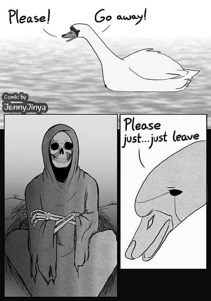 Artist Who Makes People Cry With Her Animal Comics Just Released A New One About A Swan Inspired By True Events