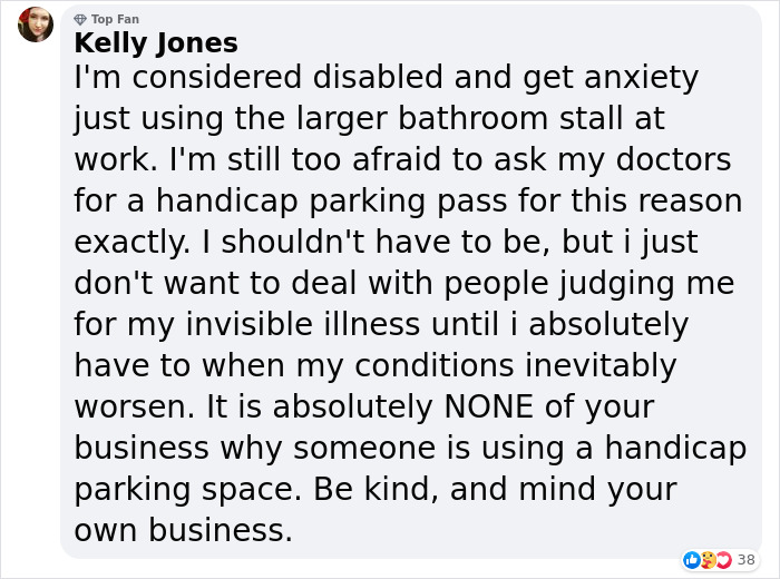 Woman With No Legs Gets Scolded For Parking In A Disabled Spot, And Her Powerful Response Goes Viral