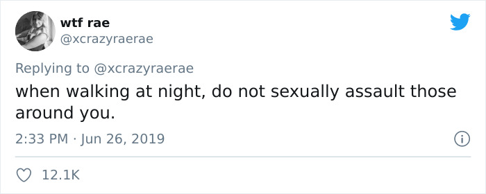 “How To Avoid Sexual Assault”: This Twitter Thread Brilliantly Trolls The 'Advice' Women Are Usually Given