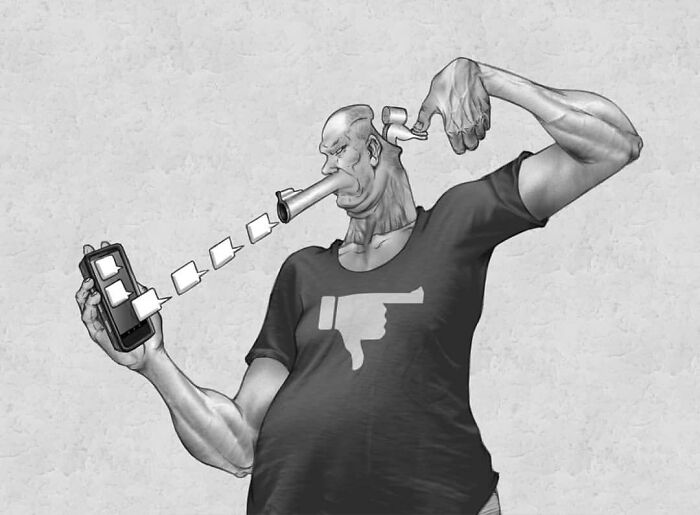 Artist Creates A Series Of Visceral And Candid Illustrations About Our Society (61 New Pics)