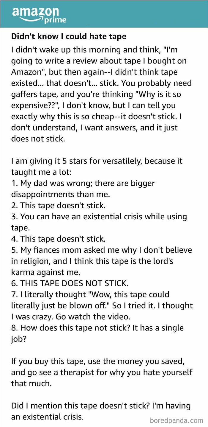 Man Has Existential Crisis Over Gaffers Tape