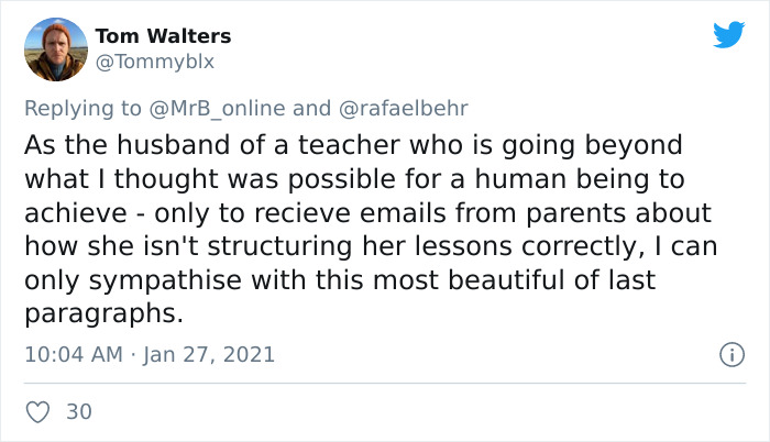 Headmaster Sends Out A Savage Letter To Parents Always Telling His Staff How To Teach