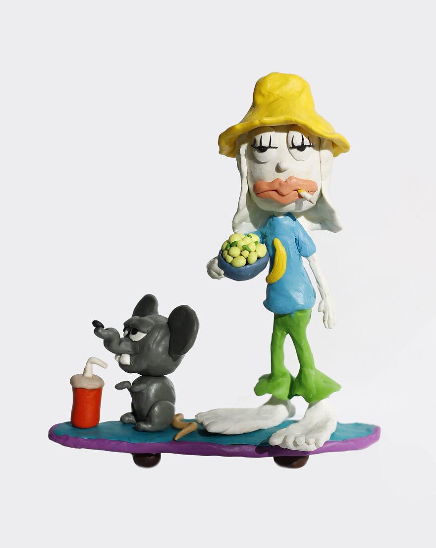 I Turned My Character Into A Clay Dood