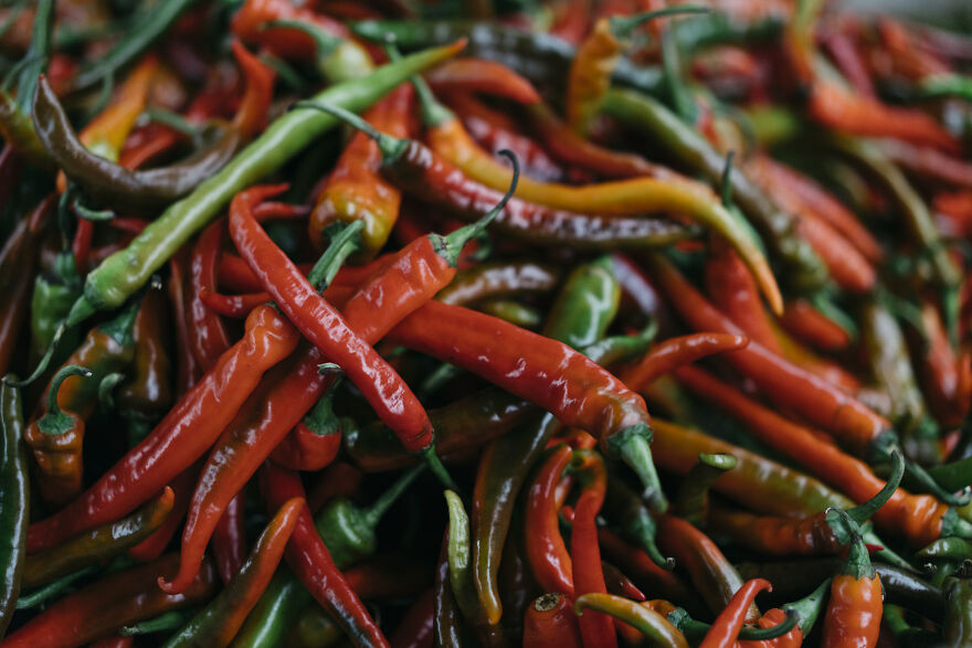 Chili Is One Of The Most Eaten Vegetables In Bhutan.