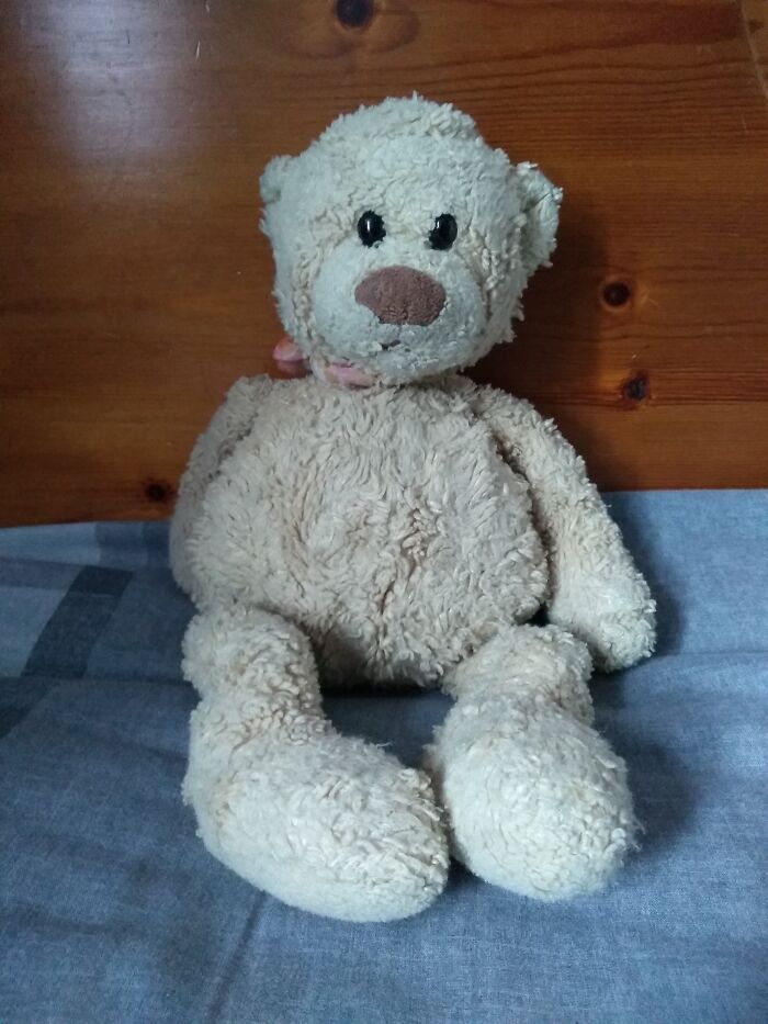 This Is Bob, Who I Got When I Was 1 1/2. He Still Comes To Bed With Me!