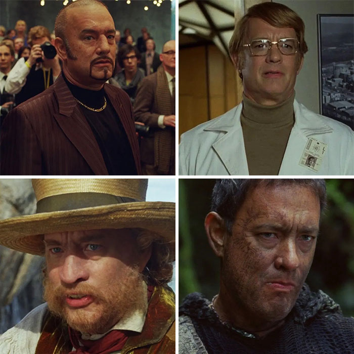 Tom Hanks As Dermot Hoggins, Isaac Sachs, Henry Goose, Zachry, And 2 Other Roles In Cloud Atlas (2012)