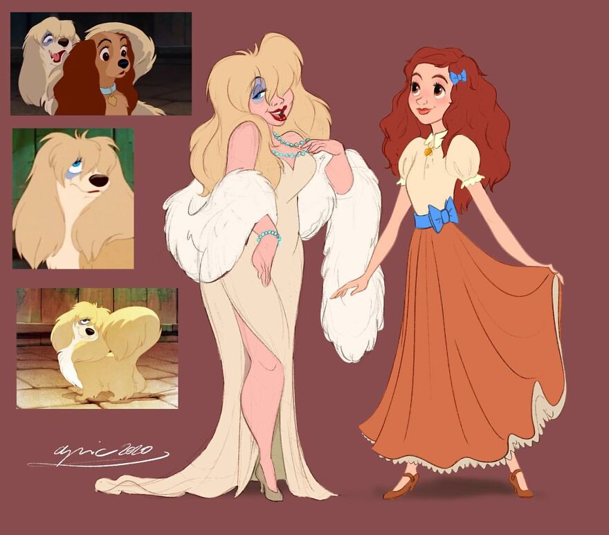 Disney 'Humanimalized': Animal Characters Turned Into Humans And Humans  Into Animals (20 Pics) | Bored Panda