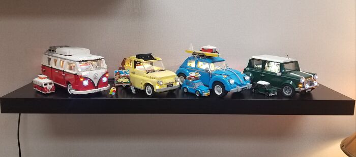 Just Added Lights To My Fiat To The Complete The Shelf