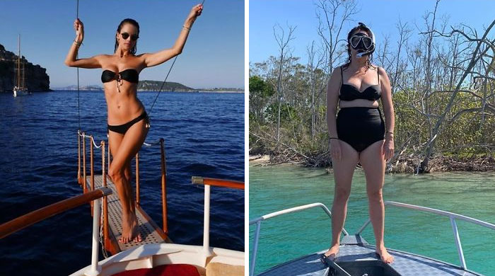 Nearly Missed The Boat.
#celestechallangeaccepted
#celestebarber
#funny
#alessandraambrosio