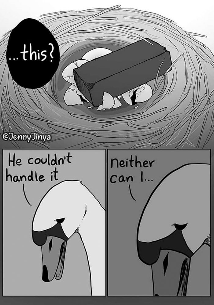 Artist Who Makes People Cry With Her Animal Comics Just Released A New One About A Swan Inspired By True Events