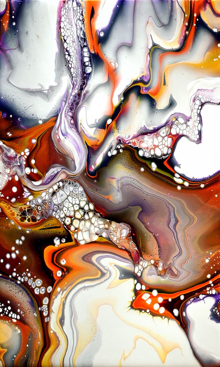 Fluidity ~ Abstract Acrylic Pour Painting ~ Playing With Thin Paints ~ #staycreative Fluidity ~ Abstract Acrylic Pour Painting ~ Playing With Thin Paints ~ #staycreative