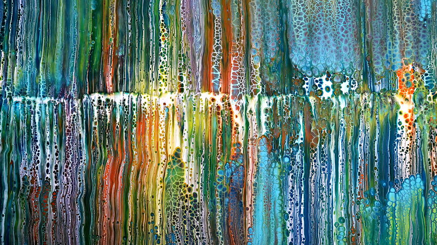 Beautiful Acrylic Swipe ~ Acrylic Pour Painting ~ Abstract Modern Art ~ Fluid Art Beautiful Acrylic Swipe ~ Acrylic Pour Painting ~ Abstract Modern Art ~ Fluid Art