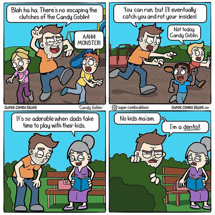 33 Comics By Super Combo Deluxe For People With An Offbeat Sense Of Humor