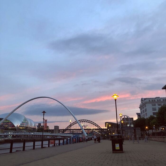 Quayside Bridges, Lots Of Good Memories With Friends And Nice Evening Walks