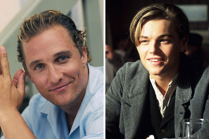 Matthew Mcconaughey participó en la audición para el papel de Jack Dawson en "Titanic", interpretado finalmente por Leonardo Dicaprio