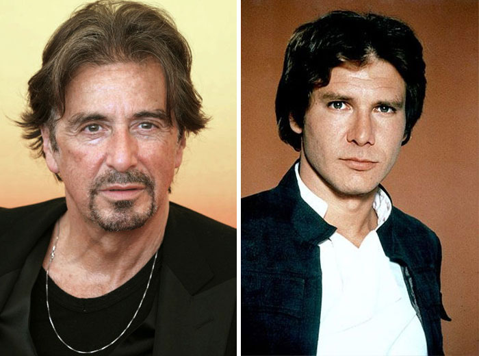 Al Pacino rechazó el papel de Han Solo en "Star Wars", interpretado finalmente por Harrison Ford