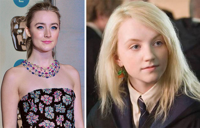 Saoirse Ronan Auditioned For The Part Of Luna Lovegood In "Harry Potter", But Evanna Lynch Was Cast