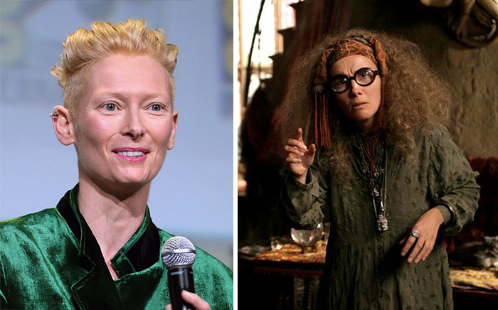 Tilda Swinton Was Offered The Part Of Sybill Patricia Trelawney In "Harry Potter", Eventually Played By Emma Thompson