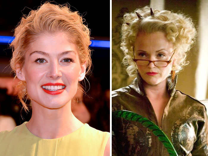 Rosamund Pike Turned Down The Role Of Rita Skeeter In "Harry Potter", Eventually Played By Miranda Richardson