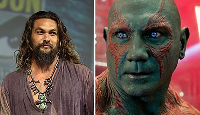 Jason Momoa Auditioned For The Role Of Drax In "Guardians Of The Galaxy", Eventually Played By Dave Bautista