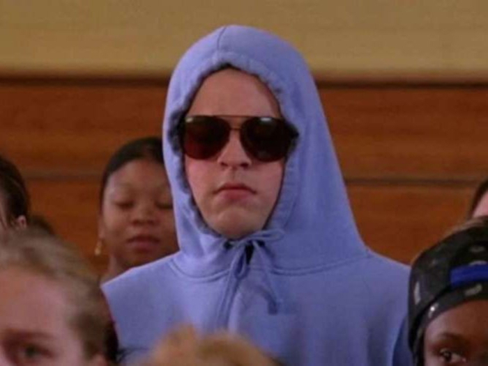"She Doesn't Even Go Here" I Love Damian In Mean Girls!!!!!
