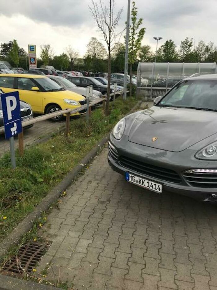 How Many Parking Spots Can You Block With A Leased Porsche?