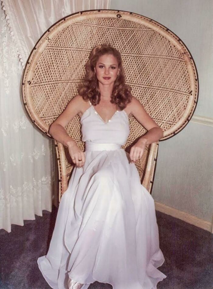 My Mom Looking Like A Queen On Her Wedding Day 1979