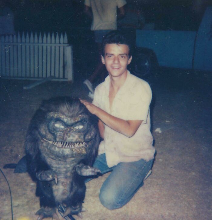 My Dad Working On The Set Of The Movie Critters In The 1980s