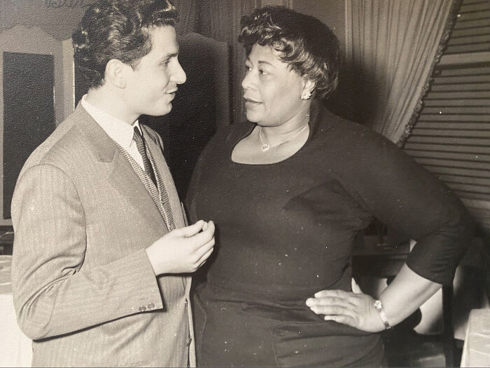 My Dad Was A Popstar In Argentina. Here He Is With Ella Fitzgerald, Mid 1960s