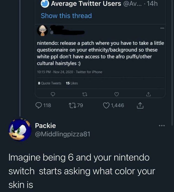 Imagine Wanting To Bring Race Into A Children’s Game