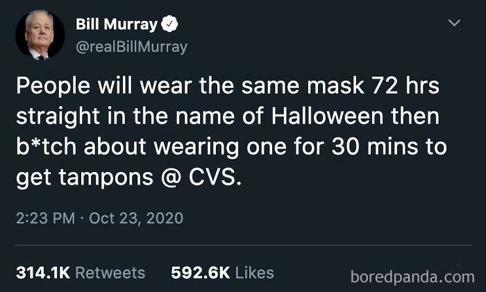 Bill Murray Said It Best