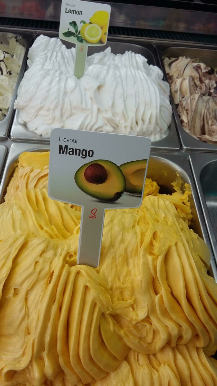 Ahora el mango parece aguacate