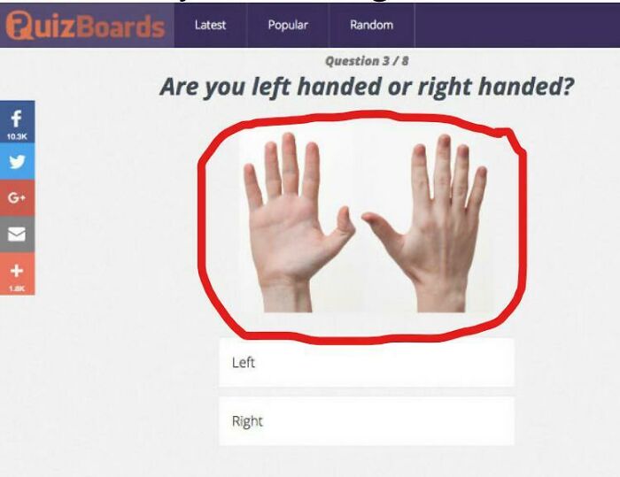 But They Both Are Right Hands!