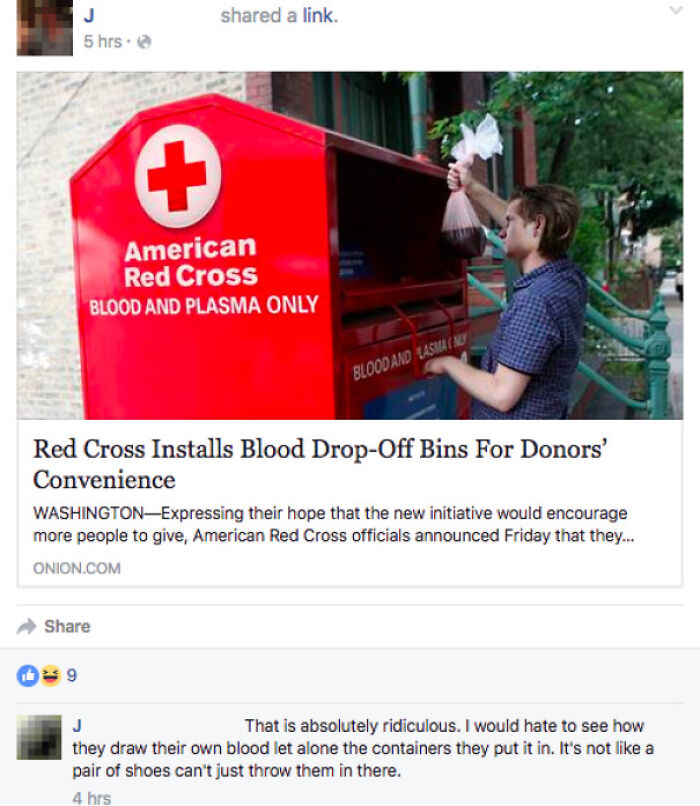 Drop-Off Blood Bins
