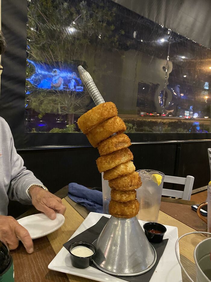 Syphon Tower Of Onion Rings