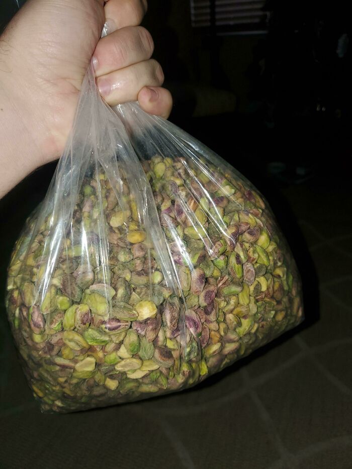 I Was Gifted 5 Pounds Of Unshelled Pistachios For Christmas