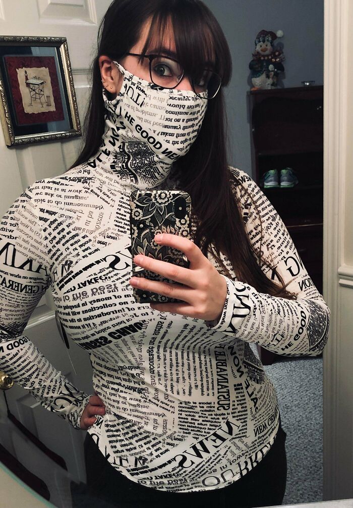 My New Turtleneck Has An Incorporated Face Mask