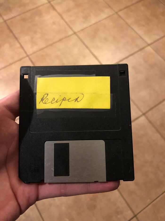 My Grandmother Passed Down Her Recipes On A Floppy Disk
