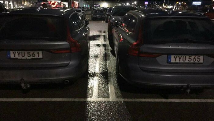 Accidentally Parked My Car Beside One With The Same Model And Nearly The Same Number Plate